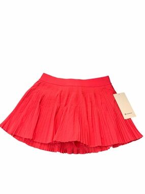 Lululemon Varsity HR Pleated Tennis Skirt Size 8 NWT